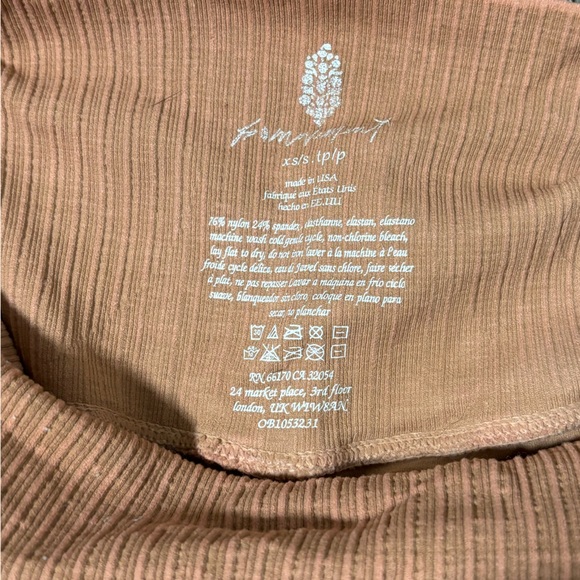 Free People Good Karma Legging in Clay - Picture 4 of 4